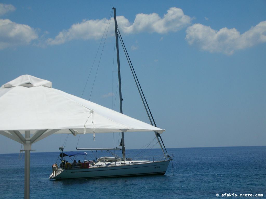 Photo report of a stay around Loutro, Sfakia, Crete in July 2009